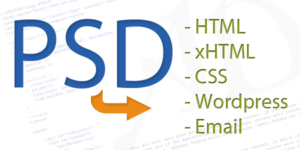 PSD to CSS/XHTML