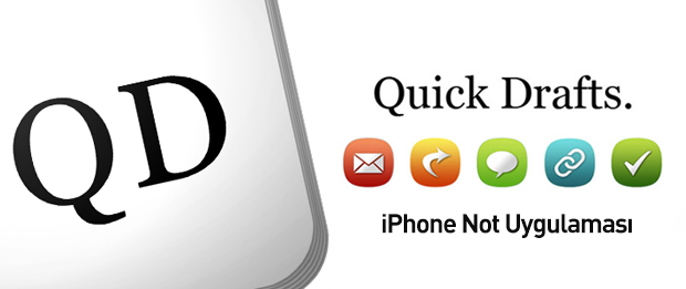 Quick Drafts iPhone App, Ücretsiz iPhone Uygulamaları